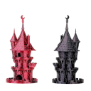 Rood-zijde dual PLA filament 1,75 mm voor 3D-printen 5 kg spoel Precisie ± 0,03 mm Glanzend oppervlak Bioplast 2