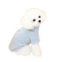 Ropa de invierno cálida para perros pequeños Chaqueta de felpa aislante para perros Chaqueta polar suave para cachorros Ropa para perros de 3 a 3,5 kg 3