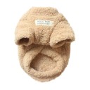 Ropa de invierno cálida para perros pequeños Chaqueta de felpa aislante para perros Chaqueta polar suave para cachorros Ropa para perros de 4 a 5 kg 1