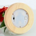 Rosa rossa LED luminosa in vaso di vetro 4