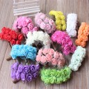 Rosas decorativas em espuma 144 unidades J3280 1