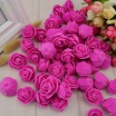 Roses décoratives en mousse 100 pièces J3279 17
