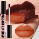Rossetto Peel-Off Waterproof Lunga Durata Lip Tint Resistente al Trasferimento Rossetto Liquido Make-Up Lunga Durata per Labbra 8