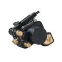 Rotační tetovací strojek DK V7 s bezjádrovým motorem nastavitelný zdvih 3-5 mm 14000 otáček lehké hliníkové tělo pro tetování 4