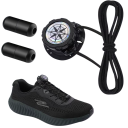 Rotating Automatic Laces 110 cm No Tying With Rotating Clasp and Strong Rope 1 Pair Laces For Trainers With Mechanism 2