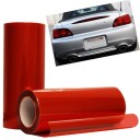 Rote Scheinwerferfolie 30x150 cm Selbstklebende Vinylfolie für Autoscheinwerfer und Glas Austauschbares Design ohne Umbau der Scheinwerfer 3