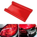 Rote Scheinwerferfolie 30x150 cm Selbstklebende Vinylfolie für Autoscheinwerfer und Glas Austauschbares Design ohne Umbau der Scheinwerfer 6
