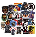 Rottweilerklistermärken 50 st 1