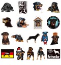 Rottweilerklistermärken 50 st 2