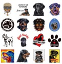 Rottweilerklistermärken 50 st 4