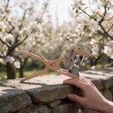 Roubovací nůžky na řez do V s hloubkou řezu 2,5 cm Délka 29 cm Čepel z oceli SK5 a tělo z hliníkové slitiny Béžové Pro větve 8–20 mm 6