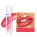 Rouge à lèvres liquide hydratant et waterproof avec effet volumateur 5 ml Brillance durable Couleur intense Mise en valeur des lèvres 5