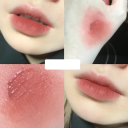 Rouge à lèvres liquide mat en forme de lapin Accessoire cosmétique original Couleur longue durée Cadeau mignon pour femmes 4