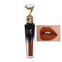 Rouge à lèvres liquide mat velouté résistant à l'eau Pigmentation intense Résistant aux bavures Fini velouté lisse Applicateur pour une application précise 2,5 g 5