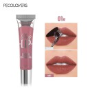 Rouge à lèvres mat peel-off étanche Résistant au transfert Couleur intense Effet velouté Fini lisse Application facile 14 ml 1
