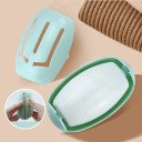 Rouleau compact pour poils de vêtements Réutilisable Rouleau adhésif de voyage Vêtements Meubles Canapés Écologique 2