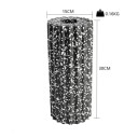 Rouleau de massage en mousse dure 45 cm Forme prune pour la relaxation musculaire Outil de fitness pour le yoga, l&#39;amincissement des jambes et la régénération 2
