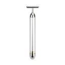 Rouleau de massage vibrant pour le visage à 1 pile AA Rouleau vibrant étanche pour raffermir et affiner le visage Outil de massage vibrant pour le lifting du visage Appareil de massage anti-rides en forme de T 14 x 3,2 cm 6