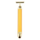 Rouleau de massage vibrant pour le visage à 1 pile AA Rouleau vibrant étanche pour raffermir et affiner le visage Outil de massage vibrant pour le lifting du visage Appareil de massage anti-rides en forme de T 14 x 3,2 cm 5