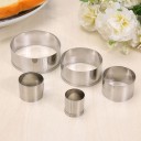 Round Cookie Cutters - 5 Pcs 1