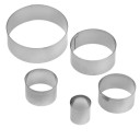 Round Cookie Cutters - 5 Pcs 2