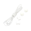 Round Elastic Laces 100 cm 1 Pair Width 0.3 cm No Tying Locking System Sturdy Stretch Cord with Quality Clip 8
