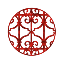 Round Flat Ceramic Plate with Grid Pattern 26.67 cm Decorative Plate for Serving Main Courses 3