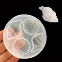 Round Silicone Mould Sea Themes Seven Shapes of Shells and Starfish for Casting Resin Soap Plaster Wax Decorations 3