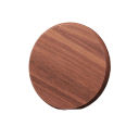 Round Wooden Coaster for Cup Flat 8.8 cm Heat Resistant Mat for Cup from Wood Table Setting for Tea and Coffee 2