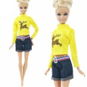 Roupa da moda para Barbie A1 4