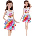 Roupa da moda para Barbie A1 7