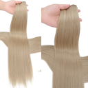 Rovné vlasové svazky 66 cm 230 g syntetické prodloužení vlasů tepelně odolné proteinové vlákno pro zahuštění a úpravu účesu 13