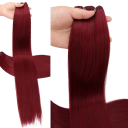 Rovné vlasové svazky 66 cm 230 g syntetické prodloužení vlasů tepelně odolné proteinové vlákno pro zahuštění a úpravu účesu 14