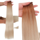 Rovné vlasové svazky 66 cm 230 g syntetické prodloužení vlasů tepelně odolné proteinové vlákno pro zahuštění a úpravu účesu 19