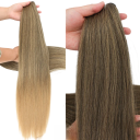 Rovné vlasové svazky 66 cm 230 g syntetické prodloužení vlasů tepelně odolné proteinové vlákno pro zahuštění a úpravu účesu 6