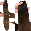 Rovné vlasové svazky 66 cm 230 g syntetické prodloužení vlasů tepelně odolné proteinové vlákno pro zahuštění a úpravu účesu 7