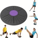 Rovnovážna balančná podložka na jogu 36 x 36 x 5 cm Fitness a senzorický tréning Plastová doska na rehabilitáciu a stabilitu tela 1