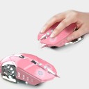 Ροζ gaming ποντίκι 3200 DPI 3