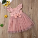 Roze jurk voor meisjes 1