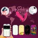 Roze siliconen penisvormige vibrator met afstandsbediening en mobiele app interactieve vibratie synchronisatie met muziek discrete verpakking 6