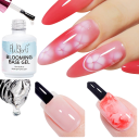 Rozpylający żel do paznokci 15 ml Przezroczysta baza do efektu marmuru i akwareli LED UV zdobienie domowa manicure 4