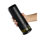 Rozsdaálló teás palack infúzorral 500 ml vákuumos termosz 22 x 6,8 cm szigetelt utazó palack szálas teához fogantyúval 6