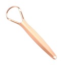 Rozsdamentes acél nyelvkaparó 3,5 cm-es tisztító hurokkal Higiénikus nyelvtisztító rozsdamentes acélból Ergonomikus eszköz a lepedék 1