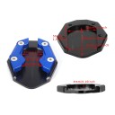Rozšiřující podložka pod boční stojánek motorky CNC hliníková destička proti zaboření Stabilní barevné varianty 2