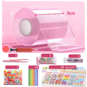 Ruban adhésif double face en nano-gel gonflable DIY 1 m x 5 cm Ruban étirable imperméable de couleur pour un usage créatif 6