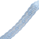Ruban avec broderie florale 2,7 cm x 4,6 cm Ruban textile décoratif en mélange de polyester et de coton pour la couture décoration 3
