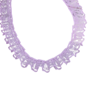 Ruban avec dentelle à volants 2,3 cm x 4,6 m Ruban décoratif en polyester pour la couture et la décoration de vêtements, créations faites main, projets DIY 10