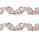 Ruban avec motif de Noël 2 m 3