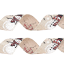 Ruban avec motif de Noël 2 m 5