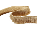 Ruban brodé avec franges 2,8 cm x 1 m Ruban décoratif en polyester avec des franges décoratives pour embellir les vêtements, les robes et les accessoires textiles 11